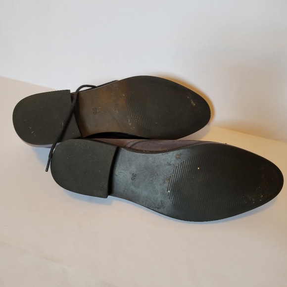 Vintage Masion Margiela Navy Grey Oxford Shoes - Picture 5 of 7